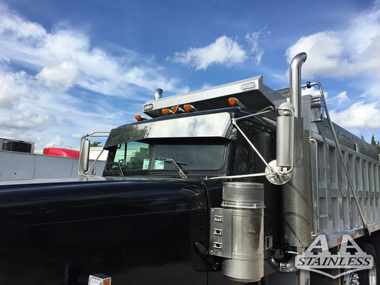 Visera pajarita Freightliner Classic de 13" X 8.5"