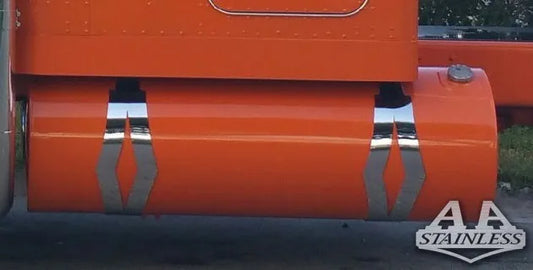 CINCHAS DE TANQUE DE COMBUSTIBLE DIAMANTES 10"X 6" - FREIGHTLINER