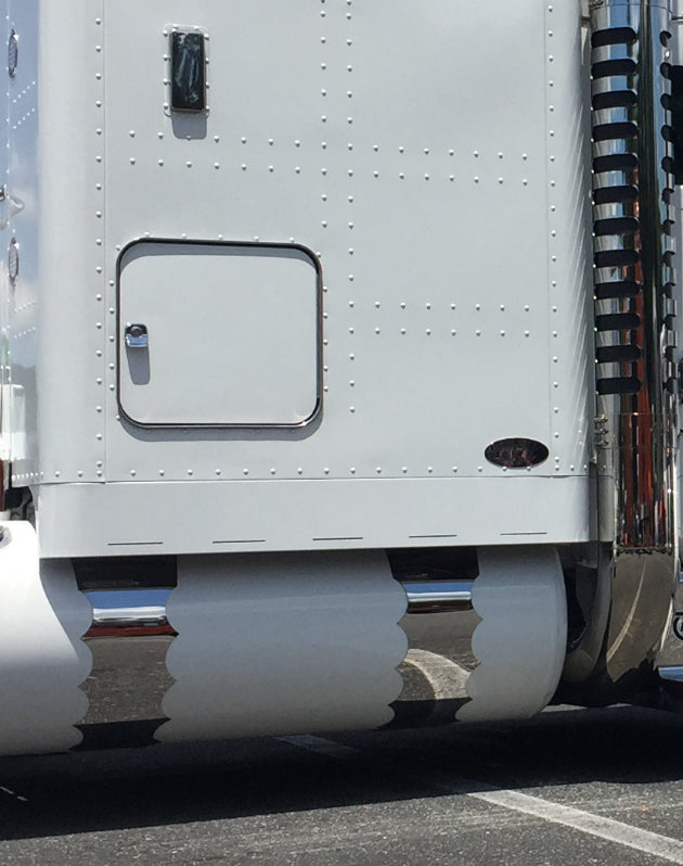 Correas de tanque de combustible Kenworth de 10" estilo araña