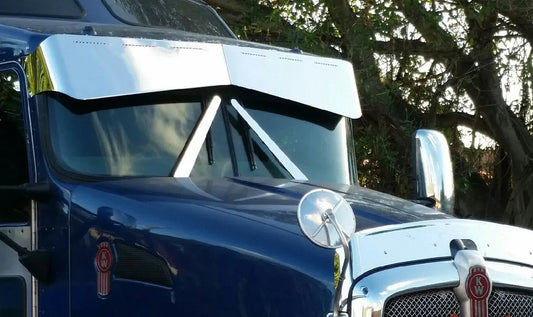 Cubiertas de limpiaparabrisas Kenworth (parabrisas de 2 piezas)