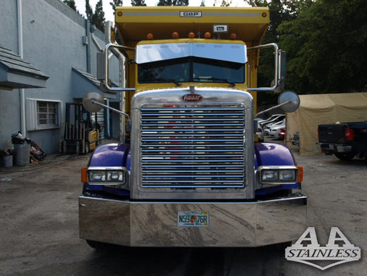 Parachoques de 18" Peterbilt 377 y 378 con 10 luces ocultas (3 líneas)